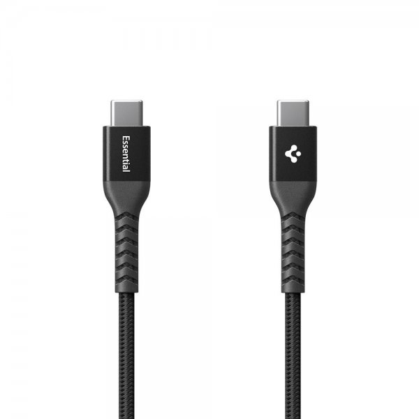 Essential Kabel Fabric USB-C/USB-C 100W 1m Svart