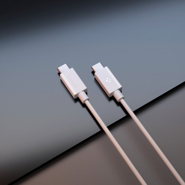 Essential Kabel USB-C/USB-C 60W 2m Hvit