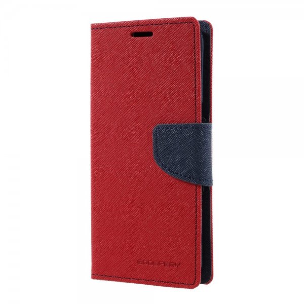 Fancy Diary PlånboksEtui till Samsung Galaxy S8 Rød