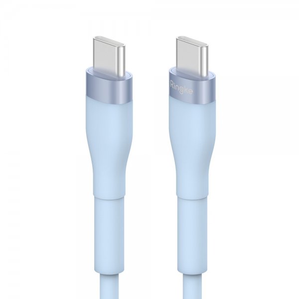 Fast Charging Pastel Cable USB-C til USB-C 2 m Blå