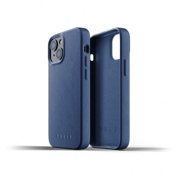 iPhone 13 Mini Deksel Full Leather Case Svart