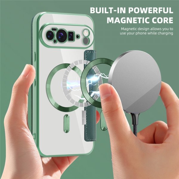 Google Pixel 10 Pro XL Etui MagSafe Grønn