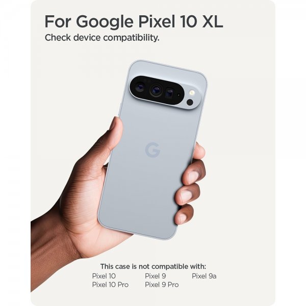 Google Pixel 10 Pro XL Deksel Ultra Hybrid MagFit Clear White