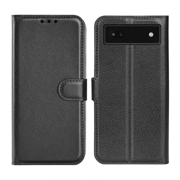 Google Pixel 6a Etui med Stativ Svart