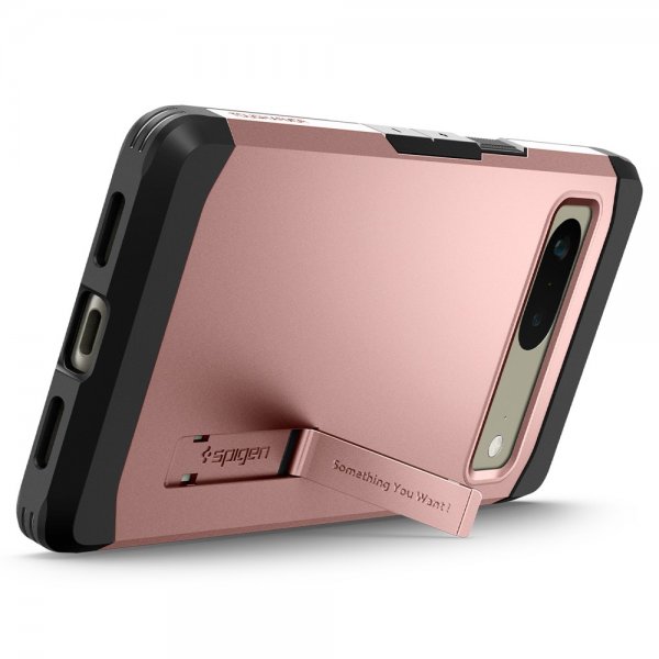 Google Pixel 7 Deksel Tough Armor Rosegull