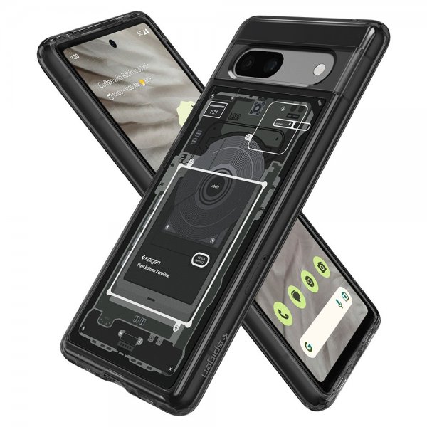 Google Pixel 7a Deksel Ultra Hybrid Zero One Svart