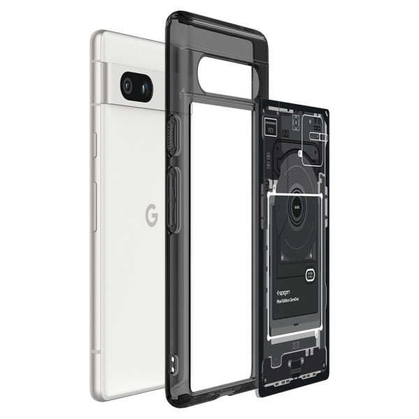 Google Pixel 7a Deksel Ultra Hybrid Zero One Svart