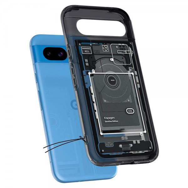 Google Pixel 8a Deksel Ultra Hybrid Zero One Svart