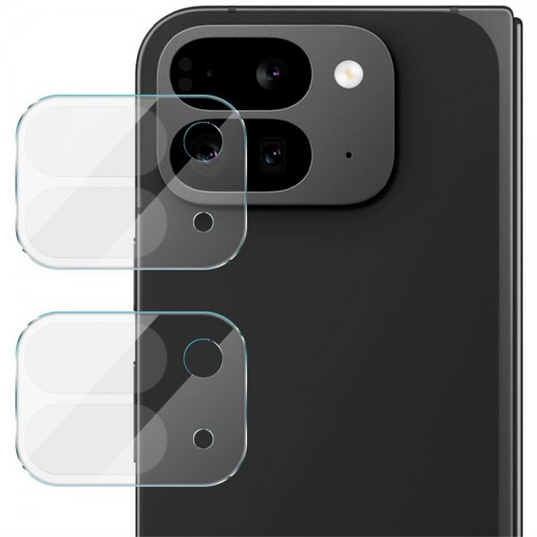 Google Pixel 9 Pro Fold Kamerabeskytter i Herdet Glass 2-pakning