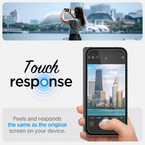 Google Pixel 9 Pro Fold Skjermbeskytter GLAS.tR EZ Fit 2-pakning