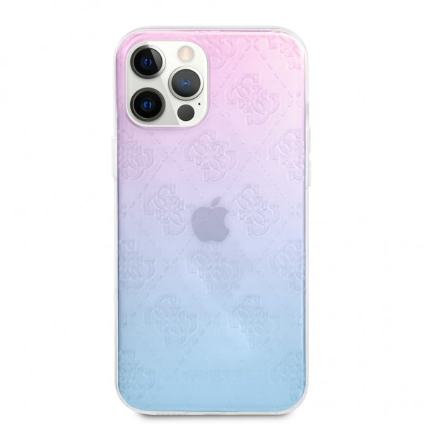 iPhone 12 Pro Max Deksel 3D Raised Blå