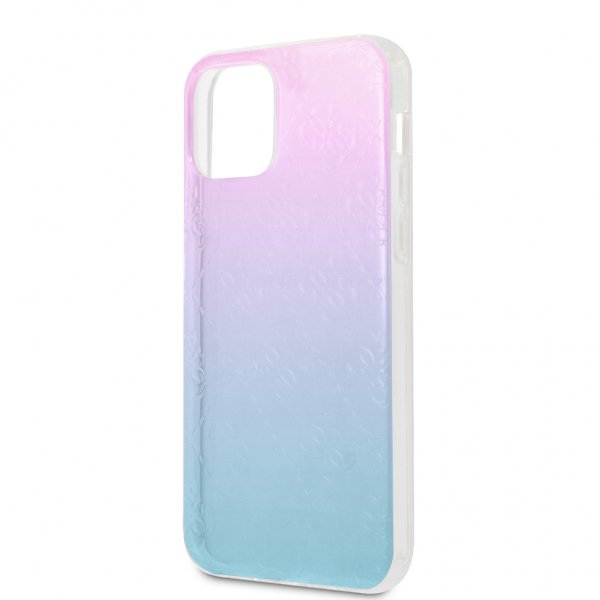 iPhone 12 Pro Max Deksel 3D Raised Blå