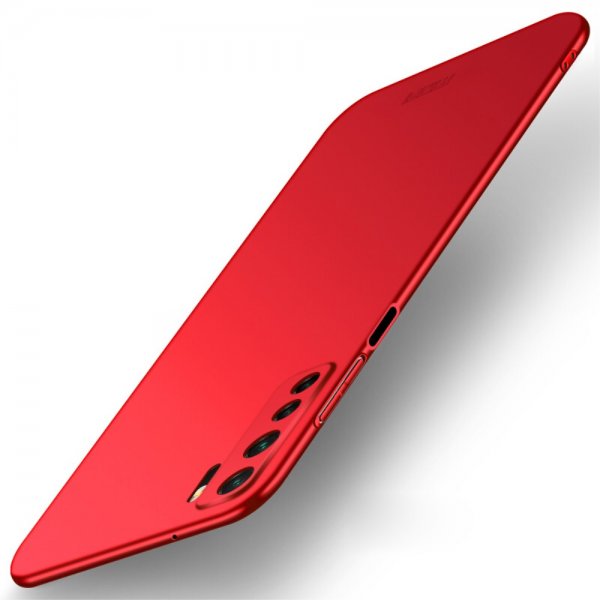 Huawei P40 Lite 5G Deksel Shield Slim Rød