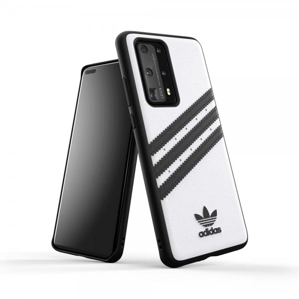 Huawei P40 Pro Deksel OR 3 Stripes Snap Case Hvit Svart