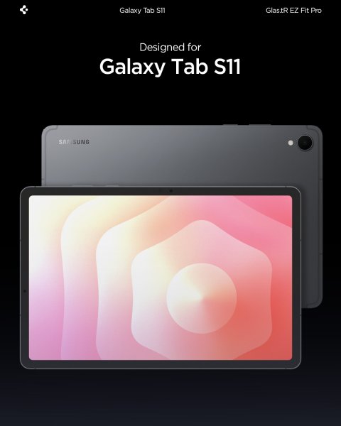 Samsung Galaxy Tab S11 Skjermbeskytter GLAS.tR EZ Fit Pro