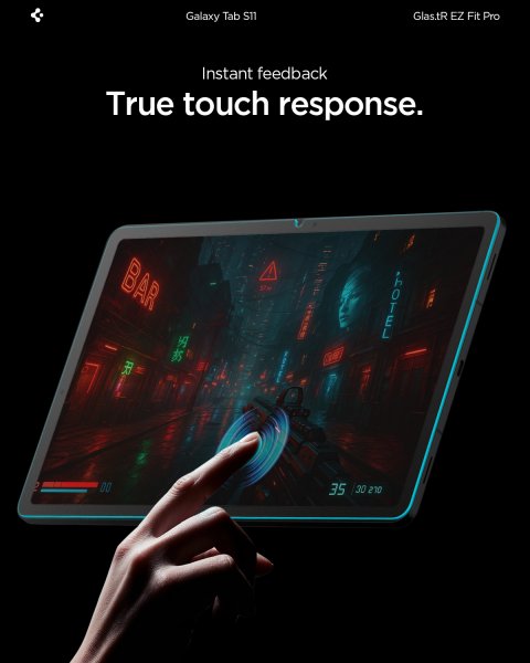 Samsung Galaxy Tab S11 Skjermbeskytter GLAS.tR EZ Fit Pro