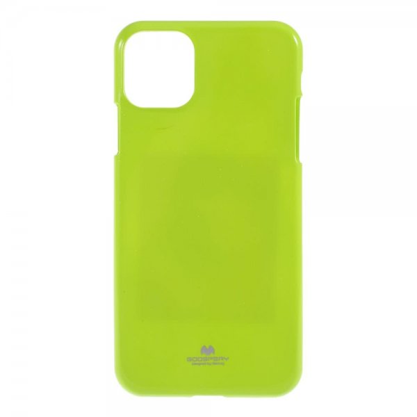 iPhone 11 Deksel TPU Jelly Glitter Grønn