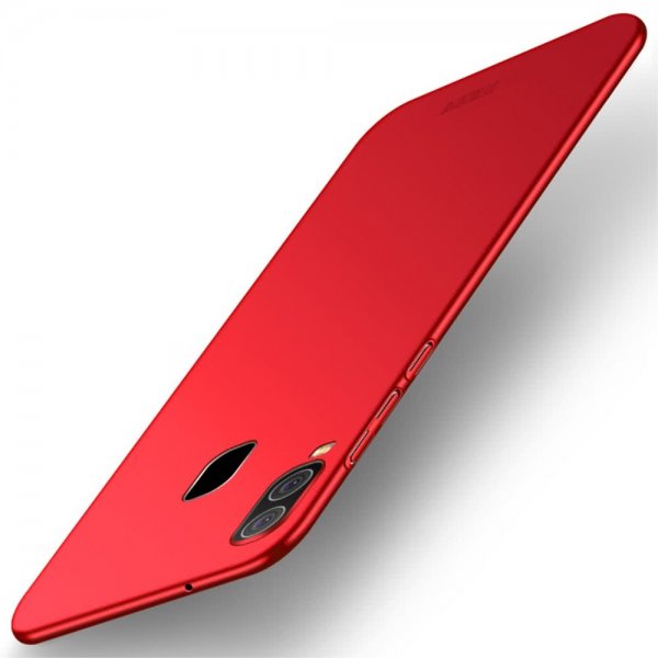 Samsung Galaxy A20E Deksel Shield Slim HardPlast Rød