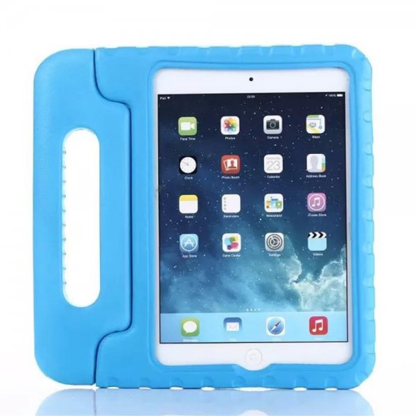iPad Mini 4/2019 Deksel med Håndtak EVA Blå