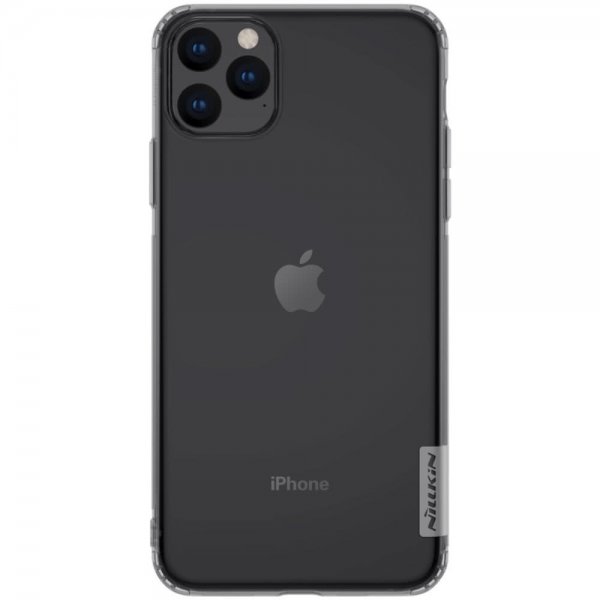 iPhone 11 Pro Deksel Nature Series TPU Transparent Grå