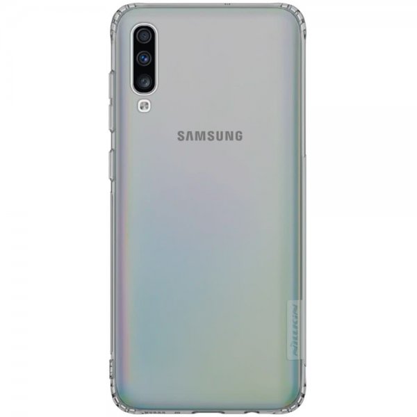 Samsung Galaxy A70 Deksel Nature Series TPU Grå