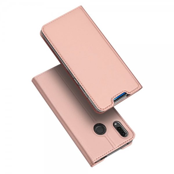 Huawei P Smart Z Etui Skin Pro Series Kortlomme Rosegull