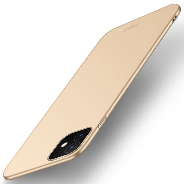 iPhone 11 Deksel Shield Slim Hardplast Gull