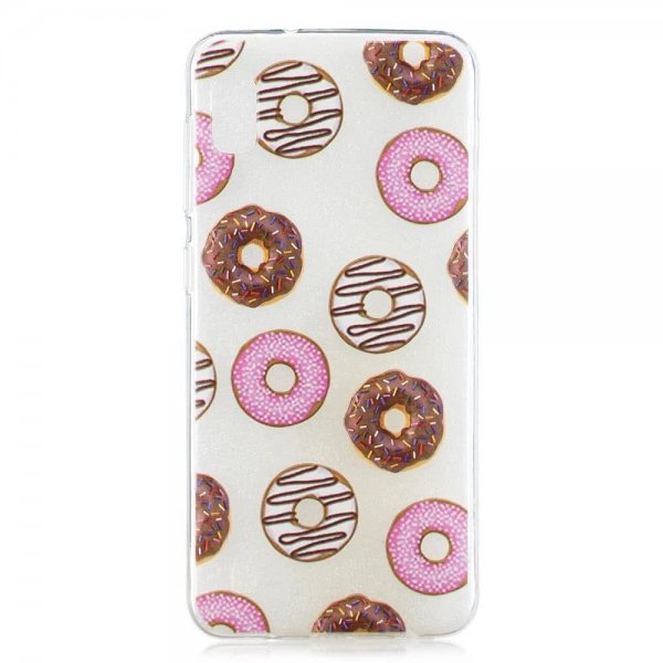 Samsung Galaxy A10 Deksel TPU Motiv Donuts