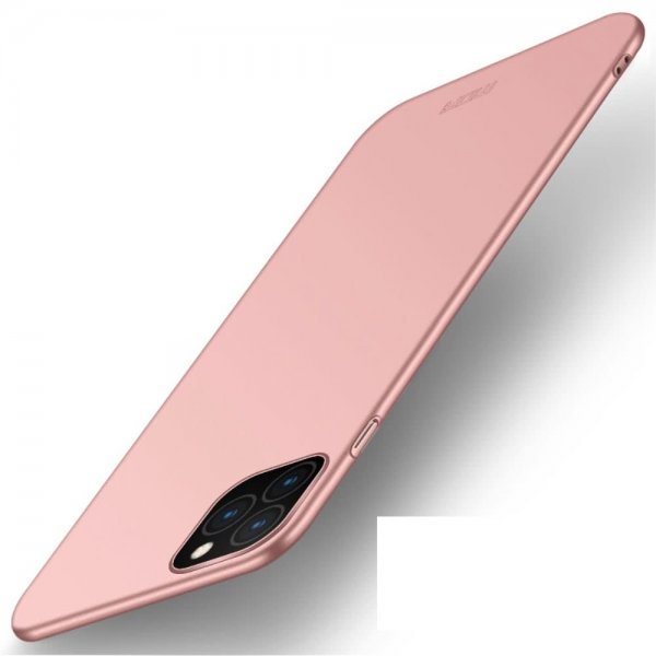 iPhone 11 Pro Max Deksel Shield Slim Hardplast Rosegull