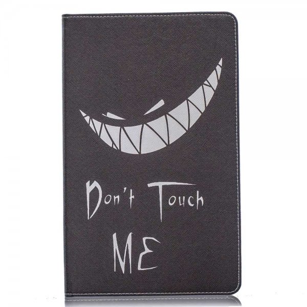 Samsung Galaxy Tab A 10.1 2019 T510 T515 Etui Kortlomme Motiv Dont Touch Me