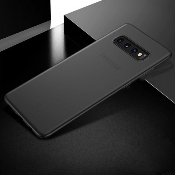 Samsung Galaxy S10 Deksel Wing Case Transparent Svart