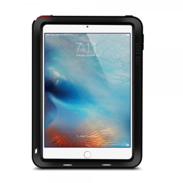 iPad Mini 4 Deksel PoweRFul Case Stötsäkert Svart