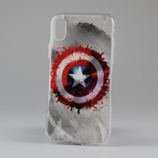 iPhone X/Xs Deksel TPU Captain America