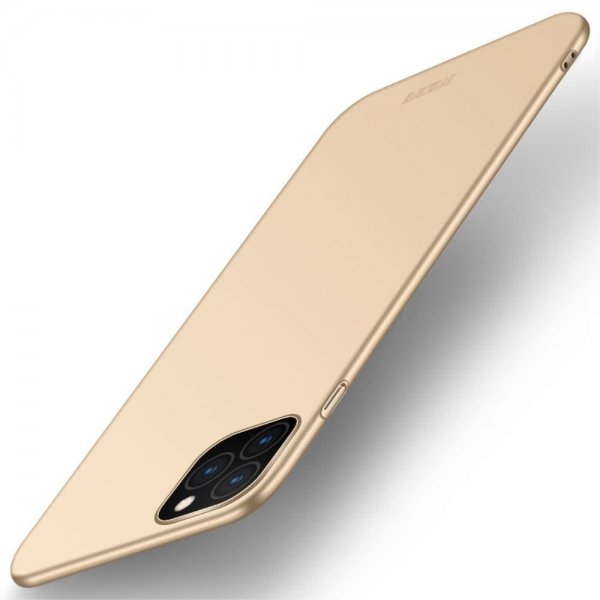 iPhone 11 Pro Max Deksel Shield Slim Hardplast Gull