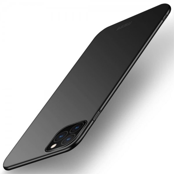 iPhone 11 Pro Max Deksel Shield Slim Hardplast Svart
