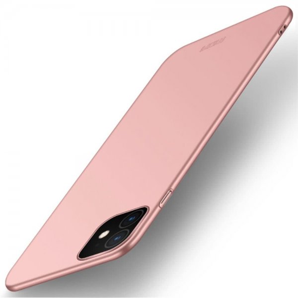 iPhone 11 Deksel Shield Slim Hardplast Rosegull