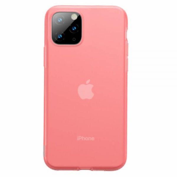 iPhone 11 Pro Max Deksel Liquid Silikoni Rød