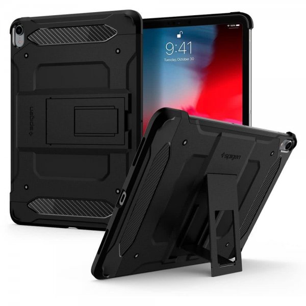 iPad Pro 12.9 2018 Deksel Tough Armor Tech Svart