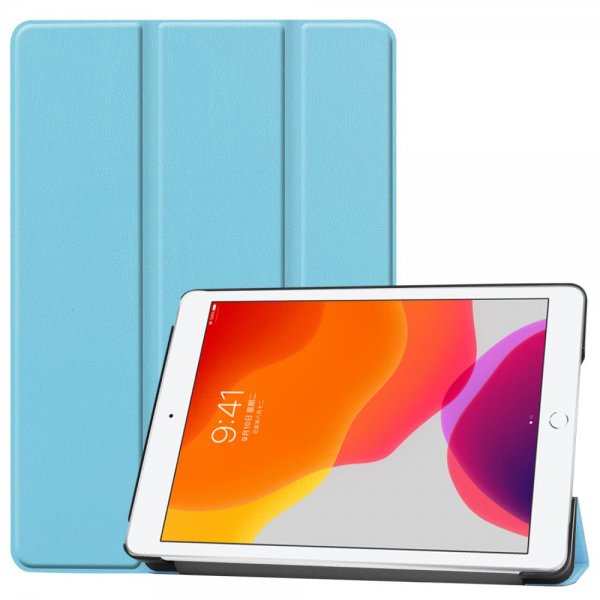 iPad 10.2 Etui Brettbart Smart Ljusblå