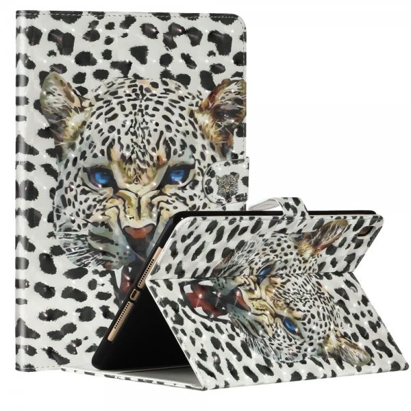 iPad 10.2 Etui Motiv Leopard