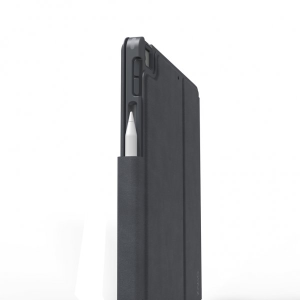 iPad 10.2 (gen 7/8/9) Etui Tastatur Pro Keys Nordic Svart Grå