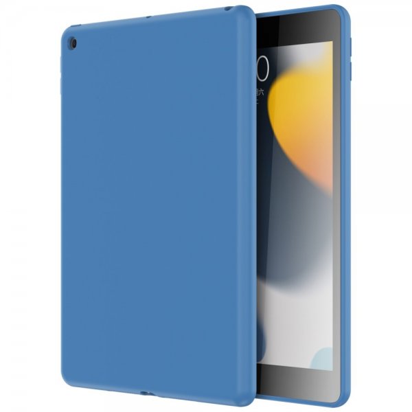 iPad 10.2 Deksel Liquid Silicone Blå