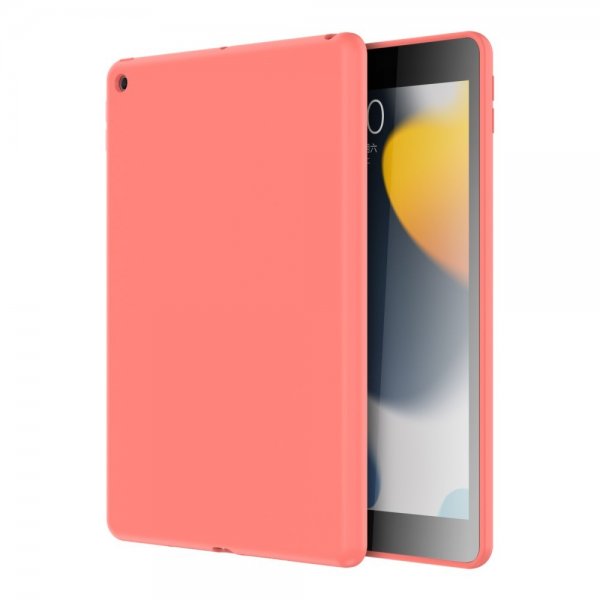 iPad 10.2 Deksel Liquid Silicone Oransje