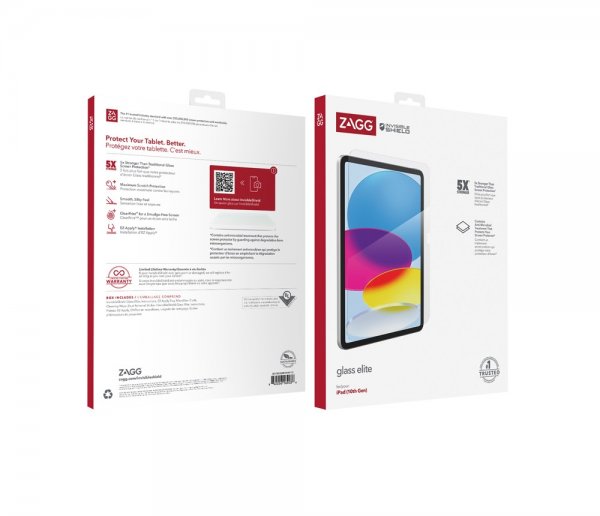 iPad 10.9 (gen 10)/iPad 11 (A16) Skjermbeskytter Glass Elite