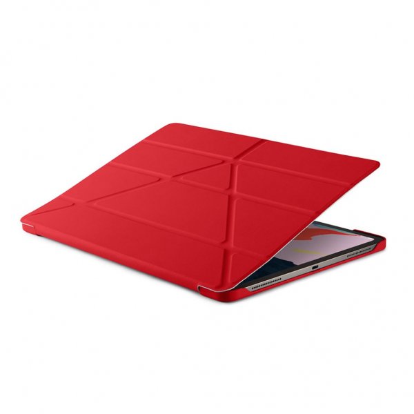 iPad Pro 12.9 2018 Origami Sak Rød