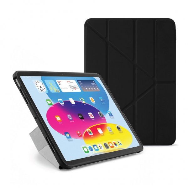 iPad 10.9 (gen 10)/iPad 11 (A16) Etui Origami No2 Pencil Shield Svart