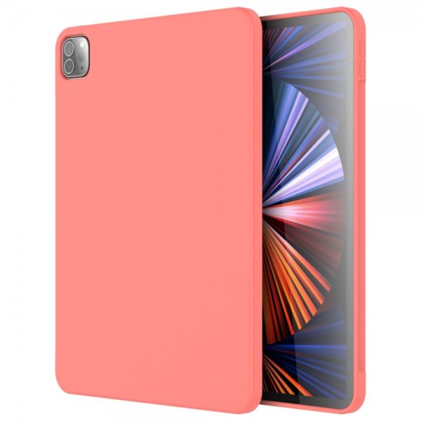 iPad Pro 11 (gen 2/3/4) Deksel Liquid Silicone Oransje