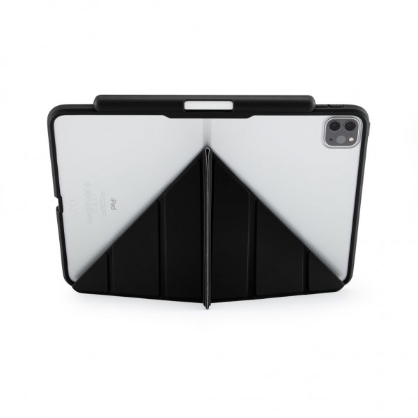 iPad Pro 11 (gen 2/3/4) Etui Origami No3 Pencil Case Svart