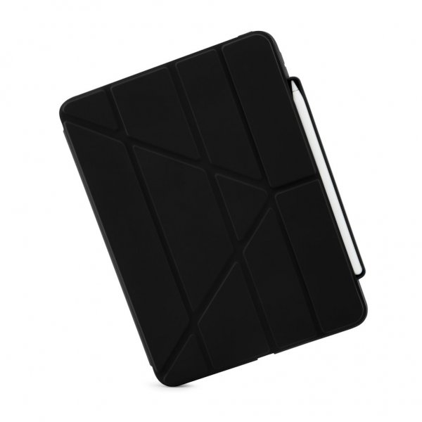 iPad Pro 11 (gen 2/3/4) Etui Origami No3 Pencil Case Svart