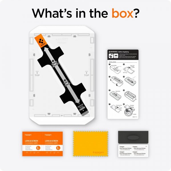 iPad Pro 11 (M4/M5) Skjermbeskytter GLAS.tR EZ Fit